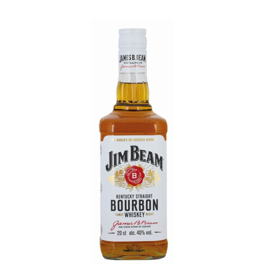 Jim Beam White - бърбън 200ml - Американско уиски бърбън - DrinkLink