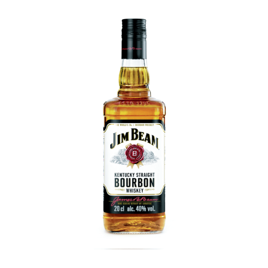 Jim Beam White - бърбън 200ml - Американско уиски бърбън - DrinkLink