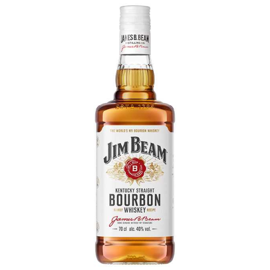 Jim Beam White - бърбън 700ml - Американско уиски бърбън - DrinkLink
