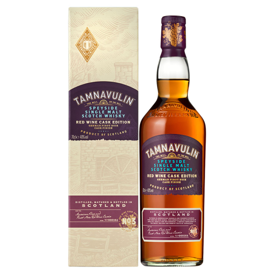 Tamnavulin Red Wine Cask - малцово шотландско уиски 700ml - Шотландско уиски малцово - DrinkLink