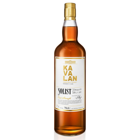 Kavalan Solist Sherry - малцово тайванско уиски 700ml - Друго уиски - DrinkLink
