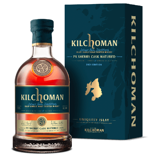 Kilchoman Pedro Ximenez Cask Matured - шотландско малцово уиски 700ml - Шотландско уиски малцово - DrinkLink