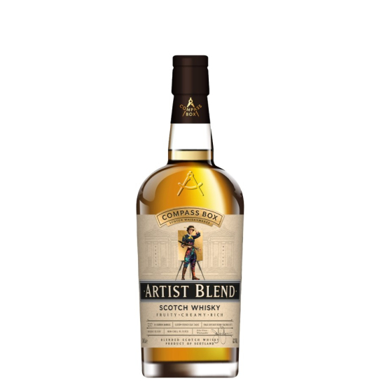 Compass Box Artist - бленд шотландско уиски 700ml - Шотландско уиски бленд - DrinkLink