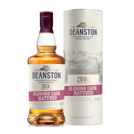 Deanston 2008 Oloroso Cask Limited Edition - малцово шотландско уиски 700ml - Шотландско уиски малцово - DrinkLink