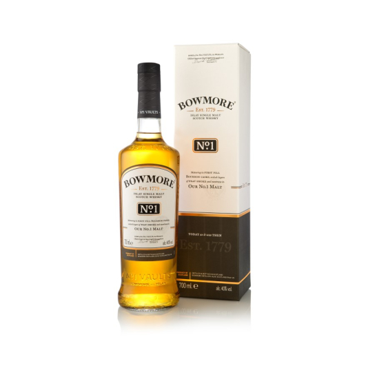 Bowmore №1 - малцово шотландско уиски 700ml - Шотландско уиски малцово - DrinkLink