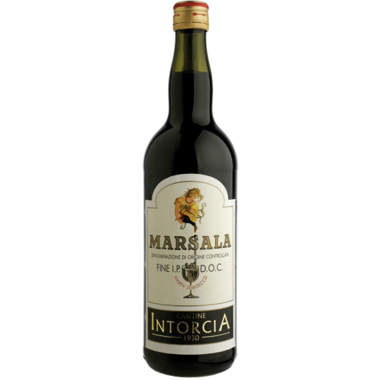 Cantine Intorcia Marsala Fine IP DOC - ликьорно вино 750ml - Десертно - DrinkLink