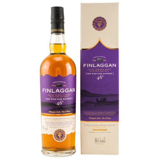 Finlaggan Red Wine Cask Matured - малцово шотландско уиски 700ml - Шотландско уиски малцово - DrinkLink