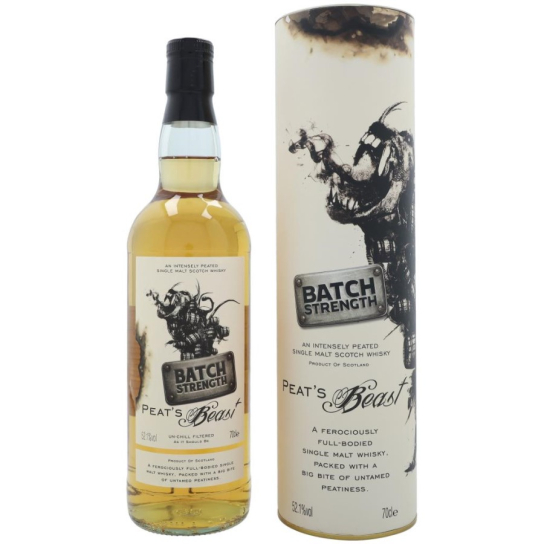 Peat's Beast Batch Strength - малцово шотландско уиски 700ml - Шотландско уиски малцово - DrinkLink