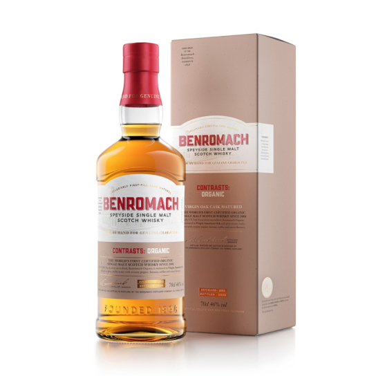 Benromach Contrasts Organic 2012 - шотландско малцово уиски 700ml - Шотландско уиски малцово - DrinkLink