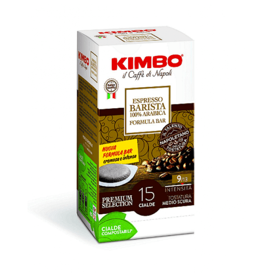 Kimbo Cialda Barista 100% Arabica - кафе дозети 15 бр. - Кафе - DrinkLink