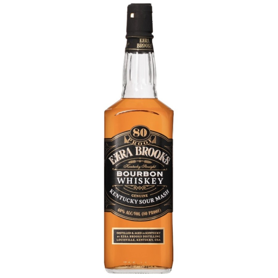 Ezra Brooks Black - бърбън 700ml - Американско уиски бърбън - DrinkLink
