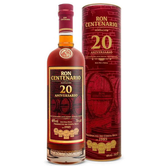 Centenario 20 Aniversario Fundacion - ром 700ml - Отлежал - DrinkLink