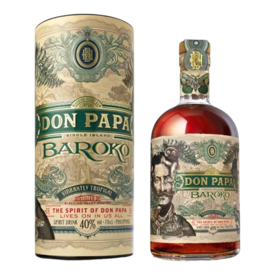 Don Papa Baroko  - ром 700ml - Отлежал - DrinkLink