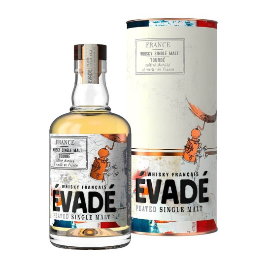 Evade Peated - малцово френско уиски 700ml - Друго уиски - DrinkLink