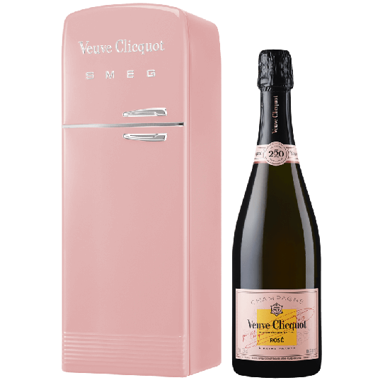 Champagne Veuve Clicquot Rose + кутия хладилник - Шампанско - DrinkLink
