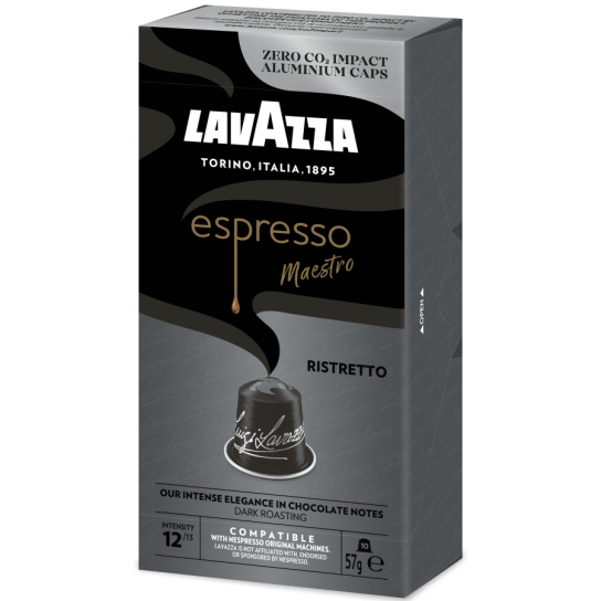 Lavazza Nespresso Espresso Ristretto - кафе капсули 10 бр. - Кафе - DrinkLink