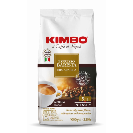 Kimbo Espresso Barista 100% Аrabica - кафе на зърна 1kg - Кафе - DrinkLink