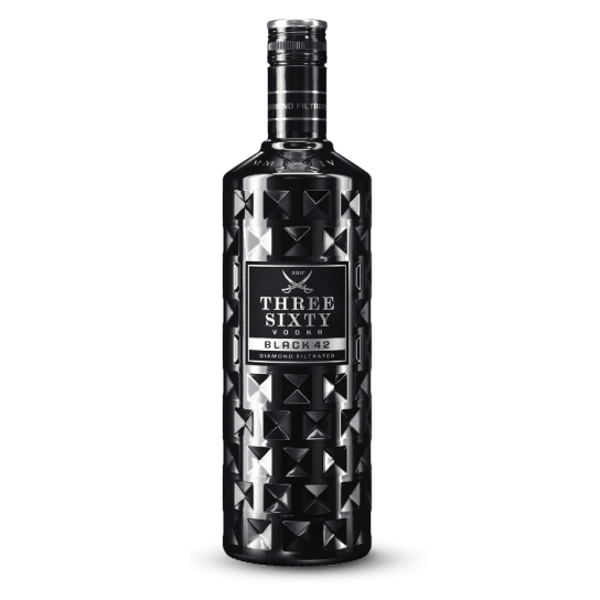 Three Sixty 42 Black - водка 700ml - Друга водка - DrinkLink
