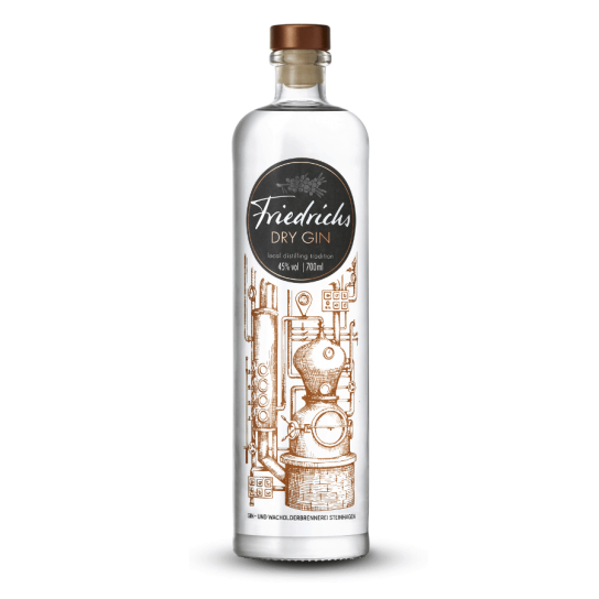Friedrichs Dry Gin - джин 700ml - Джин - DrinkLink