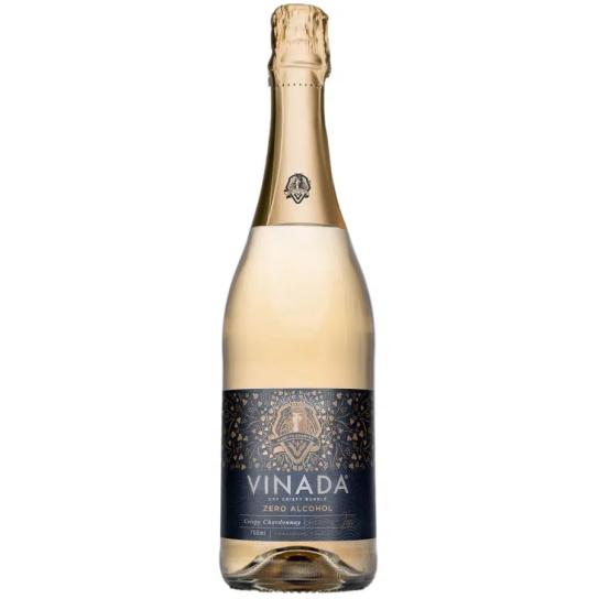 Vinada Zero Crispy Chardonnay - безалкохолно пенливо вино 750ml -  - DrinkLink