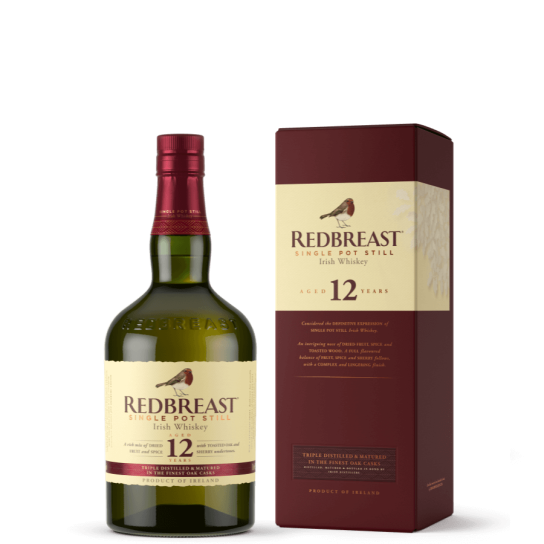 Redbreast 12 YO - ирландско уиски 700ml - Ирландско уиски бленд - DrinkLink