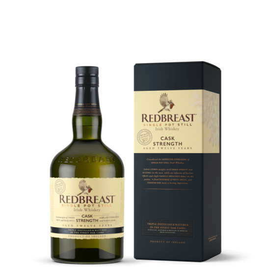 Redbreast 12 YO Cask Strength - ирландско уиски 700ml - Ирландско уиски бленд - DrinkLink