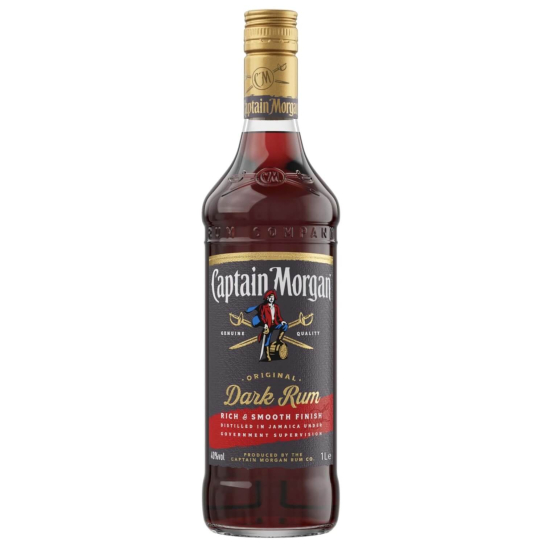 Captain Morgan Dark - ром 1L -  - DrinkLink