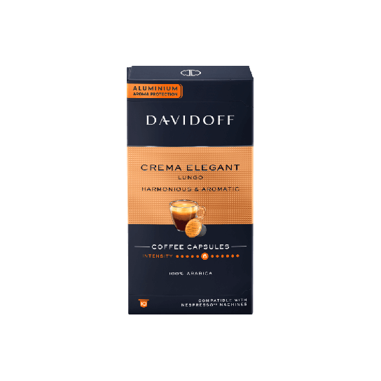 Davidoff Nespresso Crema Elegant - кафе капсули 10 бр. - Кафе - DrinkLink