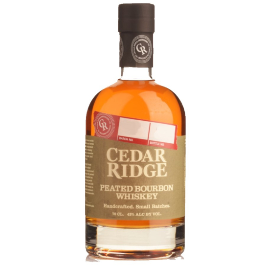 Cedar Ridge Peated - бърбън 700ml - Американско уиски бърбън - DrinkLink Cedar Ridge Peated - бърбън 700ml - Американско уиски бърбън - DrinkLink