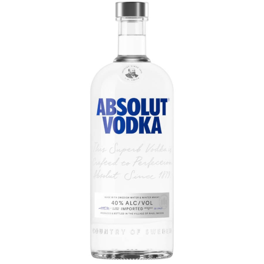 Absolut Blue - водка 1L - Скандинавска водка - DrinkLink