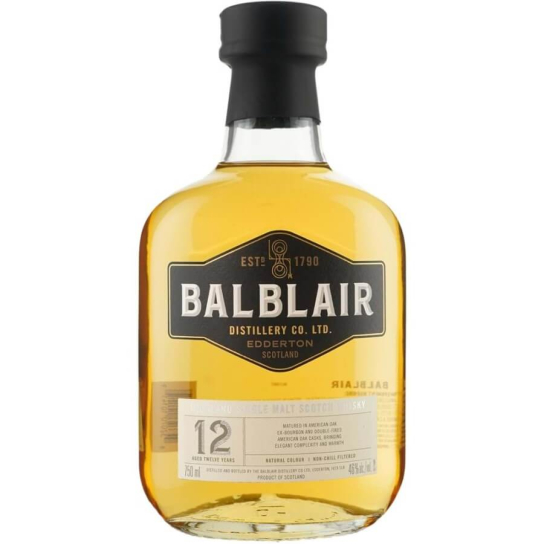 Balblair 12 YO - малцово шотландско уиски 700ml - Шотландско уиски малцово - DrinkLink