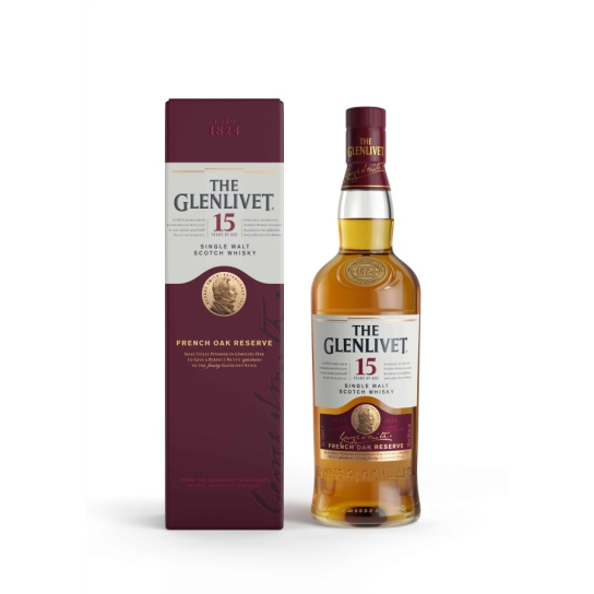 Glenlivet 15 YO French Oak Reserve - малцово шотландско уиски 700ml - Шотландско уиски малцово - DrinkLink Glenlivet 15 YO French Oak Reserve - малцово шотландско уиски 700ml - Шотландско уиски малцово - DrinkLink