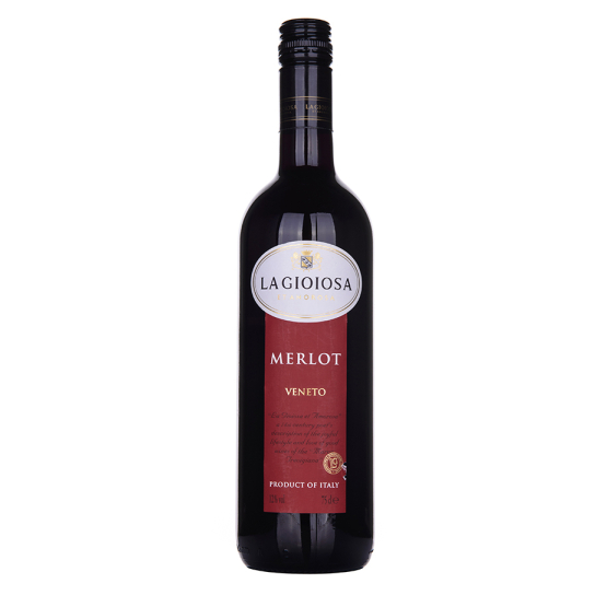La Gioiosa Merlot Veneto - червено вино 750ml - Червено вино - DrinkLink