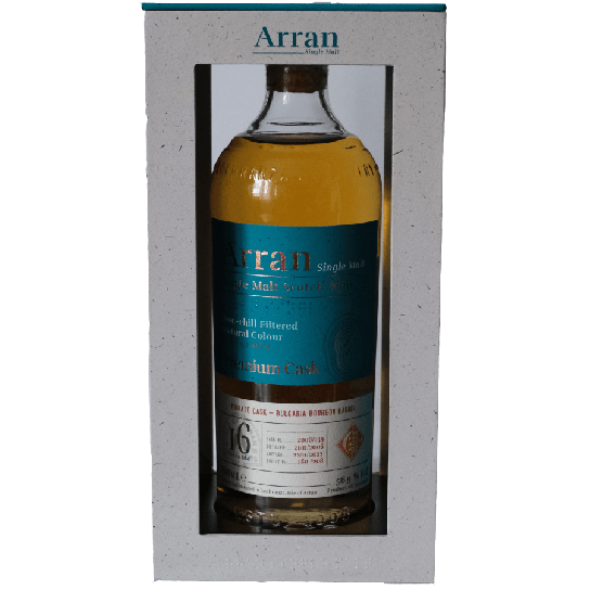 Arran 16 YO Pirvate Cask Bulgaria Bourbon Barrel - малцово шотландско уиски 700ml - Шотландско уиски малцово - DrinkLink