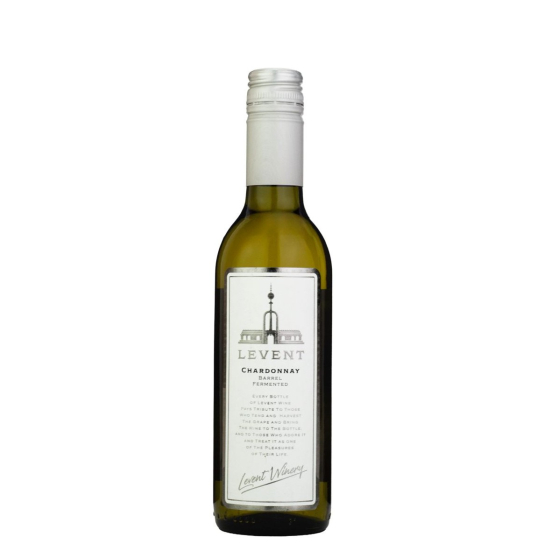 Levent Chardonnay Barrel Fermented - бяло вино 375ml - Бяло вино - DrinkLink