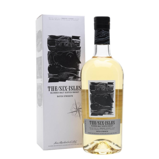 The Six Isles Batch Strength - малцово шотландско уиски 700ml - Шотландско уиски малцово - DrinkLink