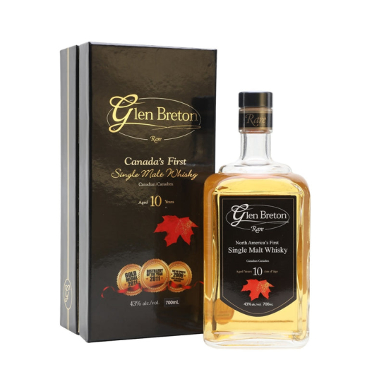 Glen Breton 10 YO - малцово канадско уиски 700ml - Друго уиски - DrinkLink
