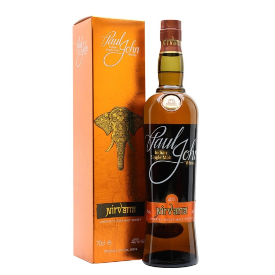 Paul John Nirvana - малцово индийско уиски 700ml - Друго уиски - DrinkLink
