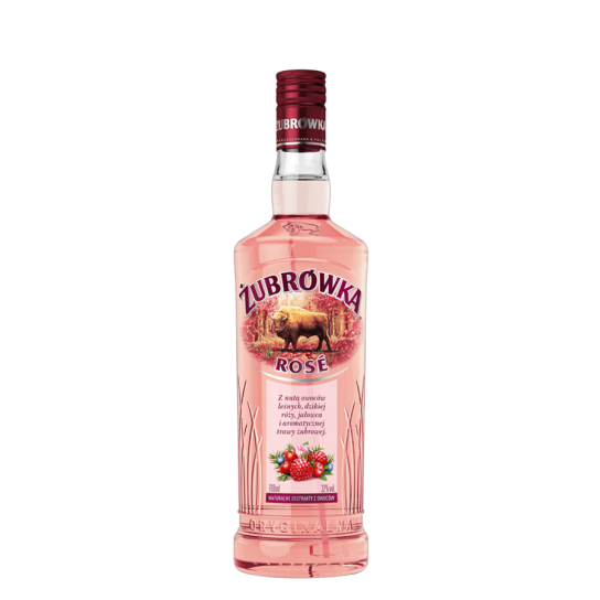 Zubrowka Rose - водка ликьор 700ml - Полска водка - DrinkLink