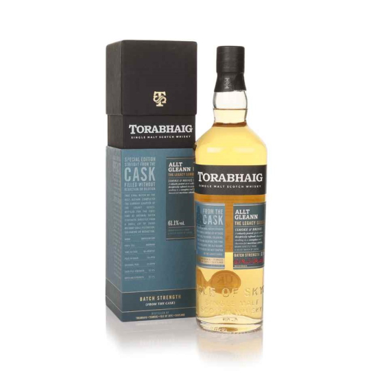 Torabhaig Legacy Allt Gleann Batch Strength - малцово шотландско уиски 700ml - Шотландско уиски малцово - DrinkLink
