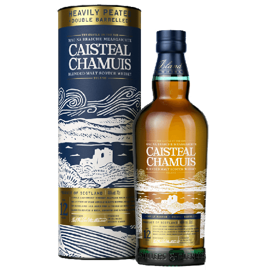 Caisteal Chamuis 12 YO - бленд шотландско уиски 700ml - Шотландско уиски бленд - DrinkLink