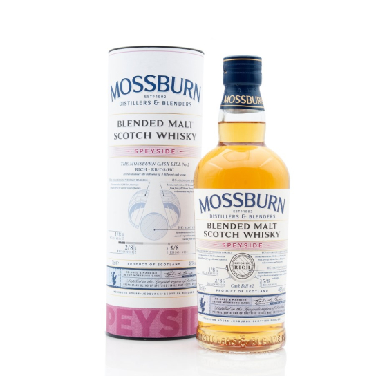 Mossburn Signature Cask 2 - бленд шотландско уиски 700ml - Шотландско уиски бленд - DrinkLink