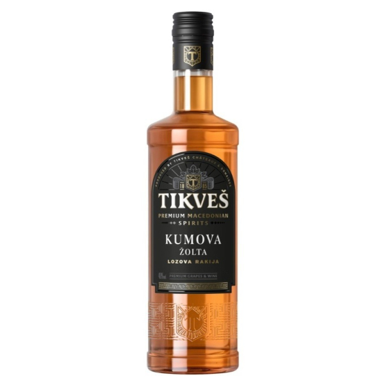 Tikves Kumova Zolta Lozova - ракия 1L - Ракия - DrinkLink