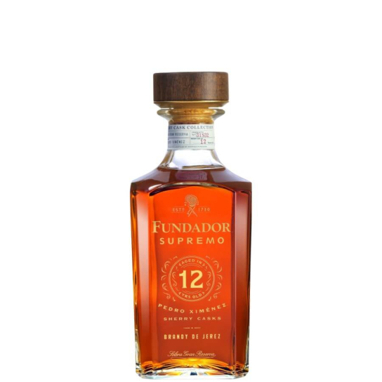 Fundador Supremo 12 YO - бренди 700ml - Бренди - DrinkLink