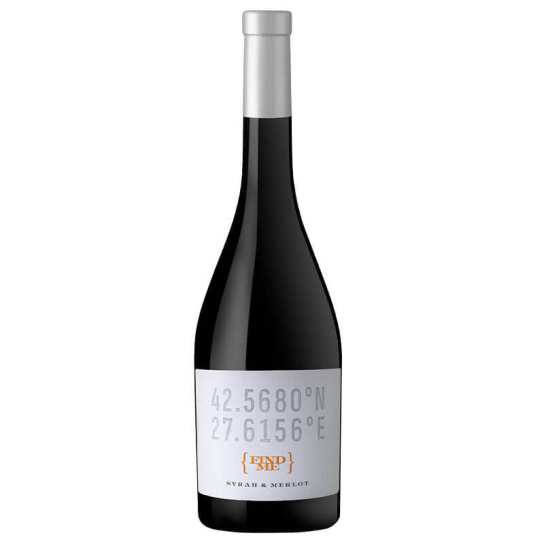 FIND ME Syrah & Merlo - червено вино 750ml - Червено вино - DrinkLink
