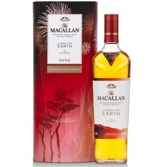 The Macallan A Night on Earth The Journey - малцово шотландско уиски 700ml - Шотландско уиски малцово - DrinkLink