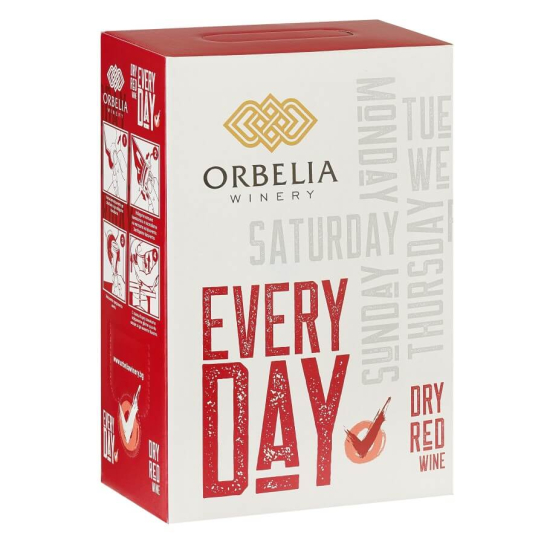 Orbelia Red Blend box - червено вино 3L - Червено вино - DrinkLink