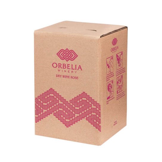 Orbelia Rose Blend box - вино розе 5L - Розе - DrinkLink