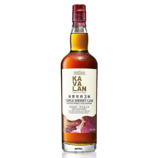 Kavalan Triple Sherry Cask - малцово тайванско уиски 700ml - Друго уиски - DrinkLink