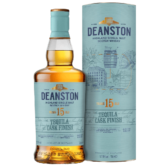Deanston 15 YO Tequila Cask Finish - малцово шотландско уиски 700ml - Шотландско уиски малцово - DrinkLink